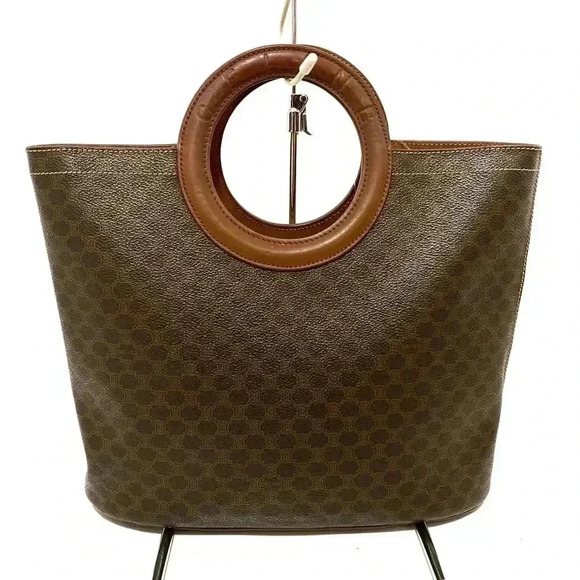 Celine Macadam Ring Satchel Bag - Picture 1 of 15